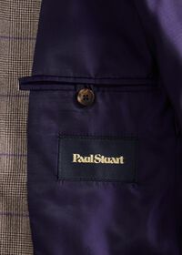 Paul Stuart Super 130s Wool Deco Plaid Suit, thumbnail 5