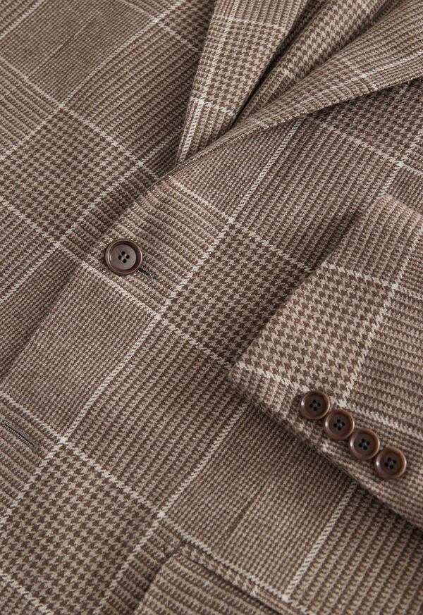 Paul Stuart Prince of Wales Check Cashmere Jacket, image 3