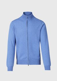 Paul Stuart Lightweight Cashmere Full Zip Cardigan, thumbnail 1