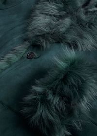 Paul Stuart Long Hair Shearling Coat, thumbnail 5