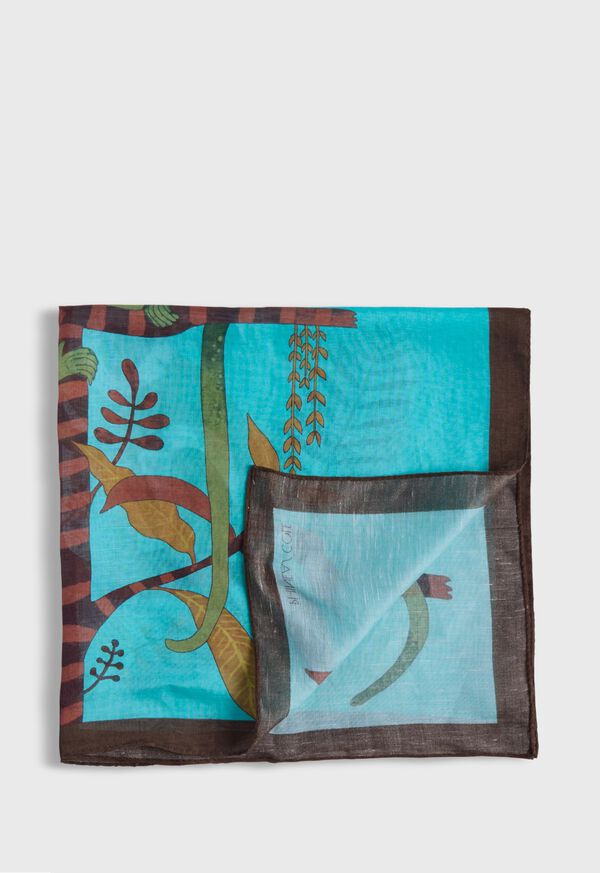 Paul Stuart Animal Print Bandana, image 1