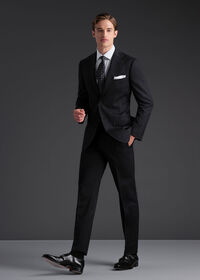 Paul Stuart Wool Windowpane Suit, thumbnail 2