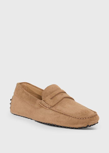 Paul Stuart Dario Suede Driving Loafer