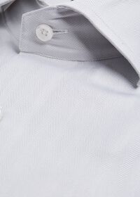 Paul Stuart Herringbone Weave Sport Shirt, thumbnail 2