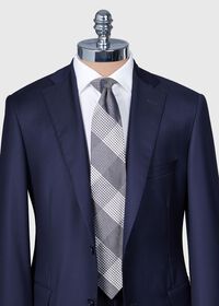 Paul Stuart Woven Silk Patchwork Plaid Tie, thumbnail 2