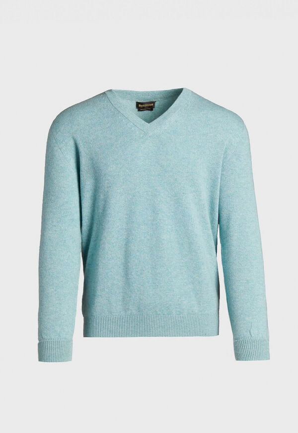 Paul Stuart Classic Cashmere V-Neck Sweater, image 11