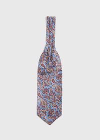 Paul Stuart Silk Allover Paisley Ascot, thumbnail 1