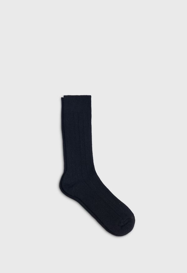 Paul Stuart Cashmere Blend Ribbed Sock, image 1