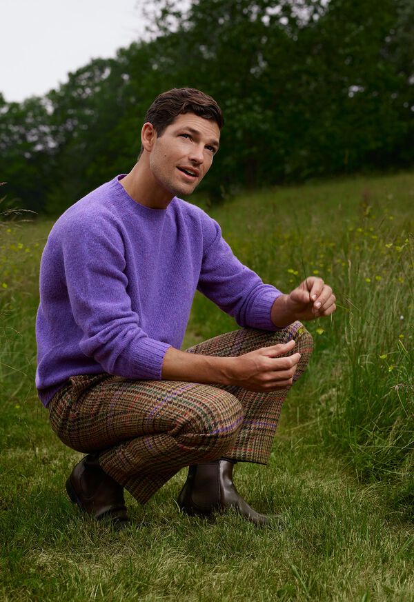 Paul Stuart Shetland Wool Crewneck Sweater, image 2