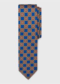 Paul Stuart Silk Large Medallion Tie, thumbnail 1