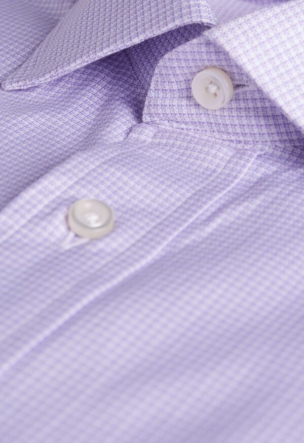 Paul Stuart Slim Fit Micro Check Dress Shirt, image 2