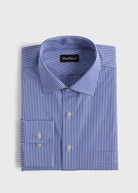 Paul Stuart Fine Line Cotton Dress Shirt, thumbnail 1