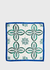 Paul Stuart Tile Design Pocket Square, thumbnail 2