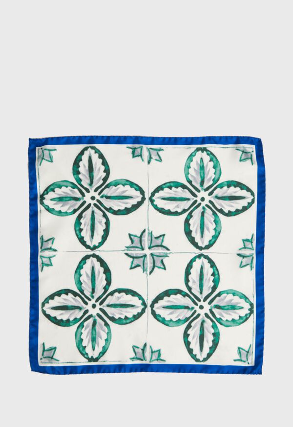 Paul Stuart Tile Design Pocket Square, image 2