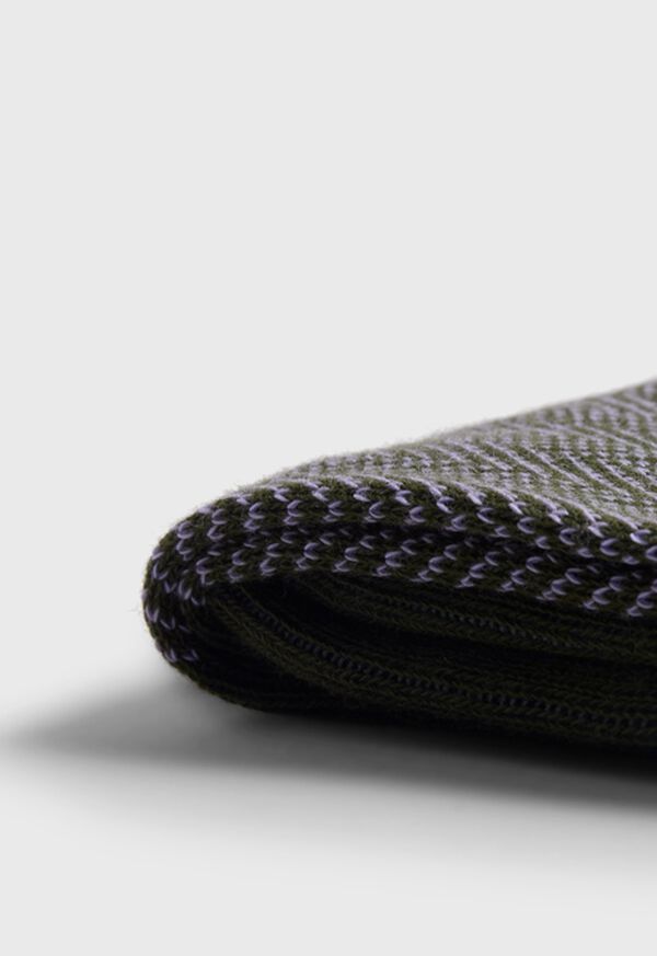 Paul Stuart Cotton Herringbone Sock, image 2