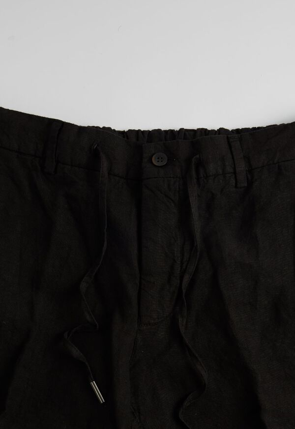 Paul Stuart Linen Drawstring Bermuda Short, image 3