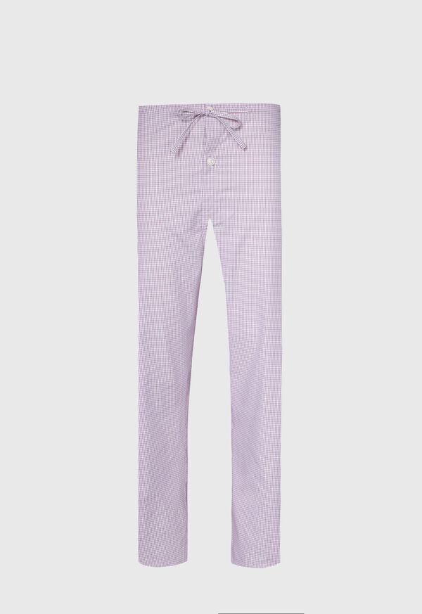 Paul Stuart Micro Graph Check Lounge Pant, image 1