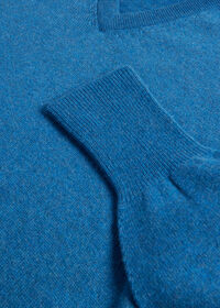 Paul Stuart Classic Cashmere Double Ply V-Neck Sweater, thumbnail 3