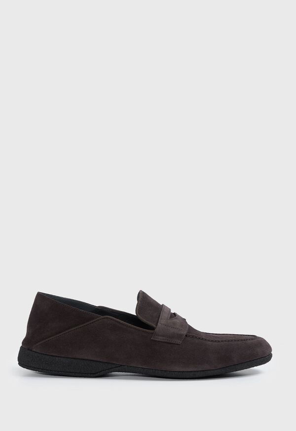 Paul Stuart Home Suede Loafer, image 1