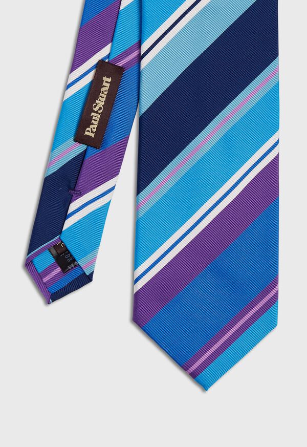 Paul Stuart Stripe Silk Tie