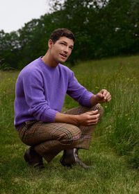 Paul Stuart Shetland Wool Crewneck Sweater, thumbnail 2