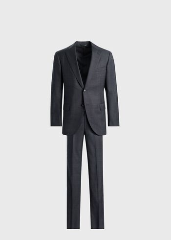 Paul Stuart Tonal Plaid Super 130s Wool Suit