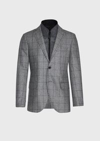 Paul Stuart Houndstooth Travel Jacket and Built-in Vest, thumbnail 1