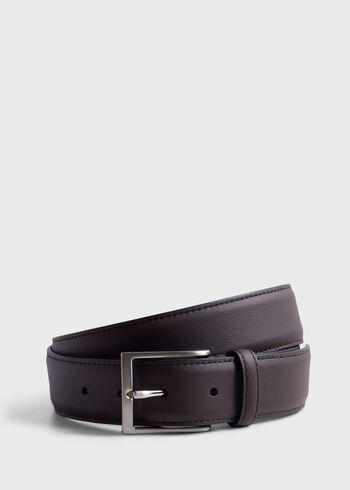Paul Stuart Leather Dress Belt