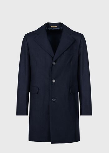 Paul Stuart Wool & Cashmere Chesterfield Coat