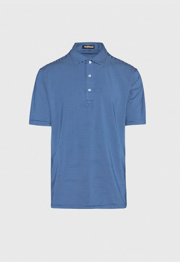 Paul Stuart Stripe Performance Polo, image 1