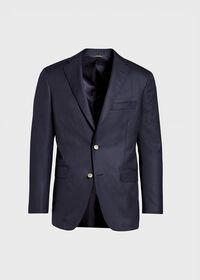 Paul Stuart Solid Blazer with Gunmetal Buttons, thumbnail 1