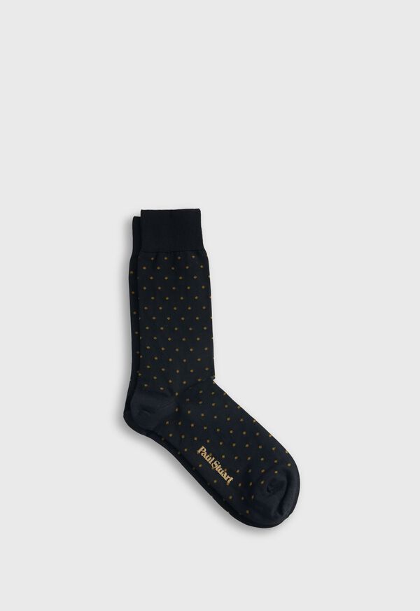Paul Stuart Colorful Dot Sock, image 1
