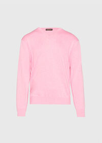 Paul Stuart Pima Cotton V-Neck Sweater, thumbnail 5