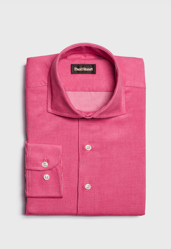 Paul Stuart Fine Wale Corduroy Sport Shirt, image 1