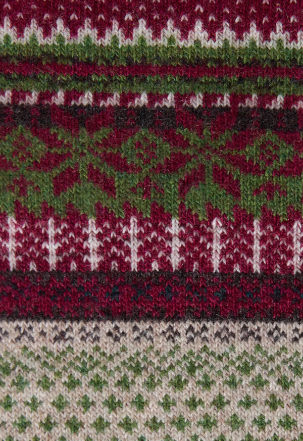 Paul Stuart Fair Isle Sock, image 3