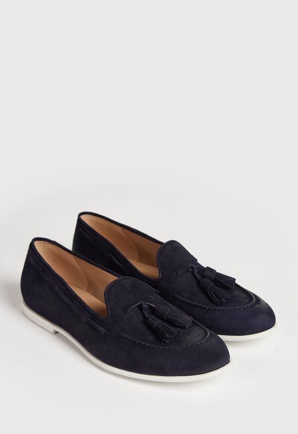 Paul Stuart Matthew II Suede Tassel Loafer, image 6