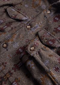 Paul Stuart Printed Plaid Shirt Jacket, thumbnail 3