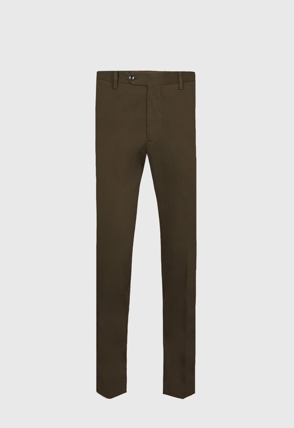 Paul Stuart Garment Washed Plain Front Pant, image 4