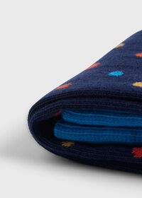 Paul Stuart Multicolor Dot Sock, thumbnail 2