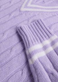 Paul Stuart Cashmere Tennis Sweater, thumbnail 3