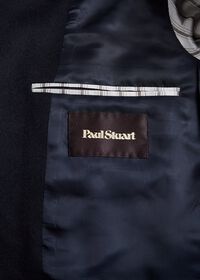 Paul Stuart Navy Solid Cashmere Sport Jacket, thumbnail 3