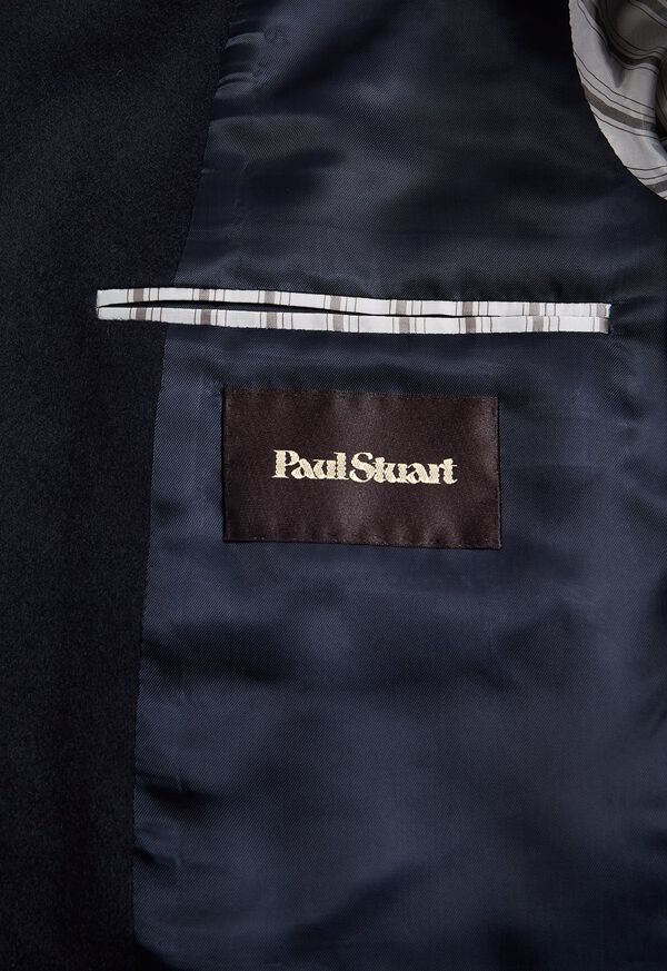 Paul Stuart Navy Solid Cashmere Sport Jacket, image 3