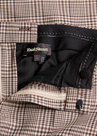 Paul Stuart Wool Glen Plaid Pant, thumbnail 3