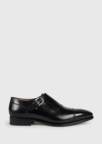 Paul Stuart Giordano Leather Monk Strap, thumbnail 1
