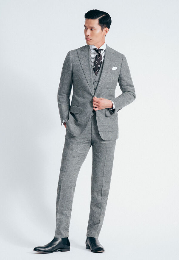 Paul Stuart Wool Glen Plaid Suit, image 2