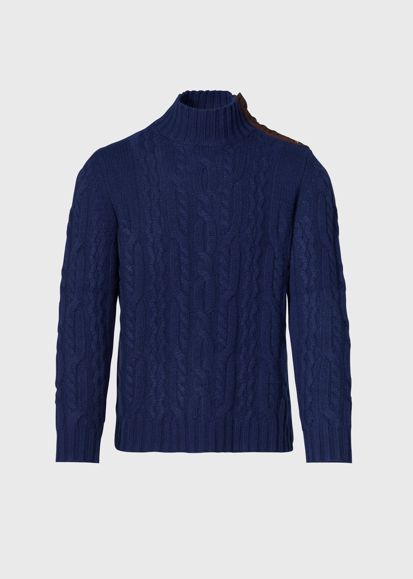 Cable mock neck sweater discount