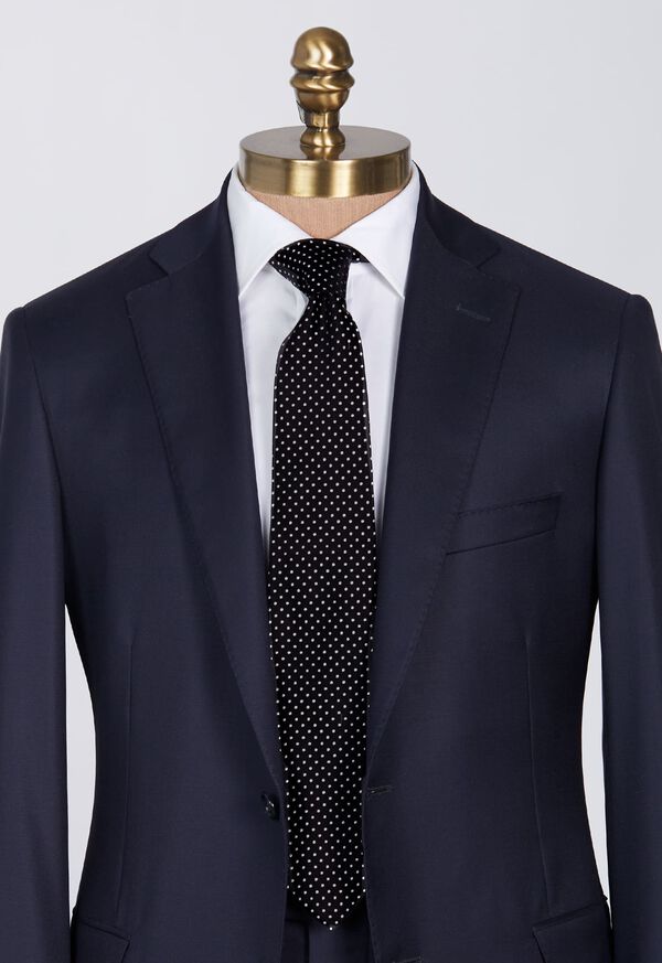 Paul Stuart Printed Silk Small Dot Tie, image 2