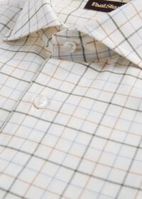 Paul Stuart Three Color Tattersall Sport Shirt, thumbnail 2