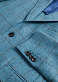 Paul Stuart Wool Window Pane Jacket, thumbnail 2