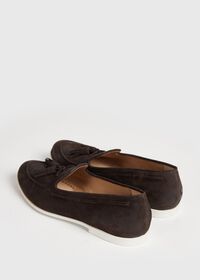 Paul Stuart Matthew II Suede Tassel Loafer, thumbnail 7